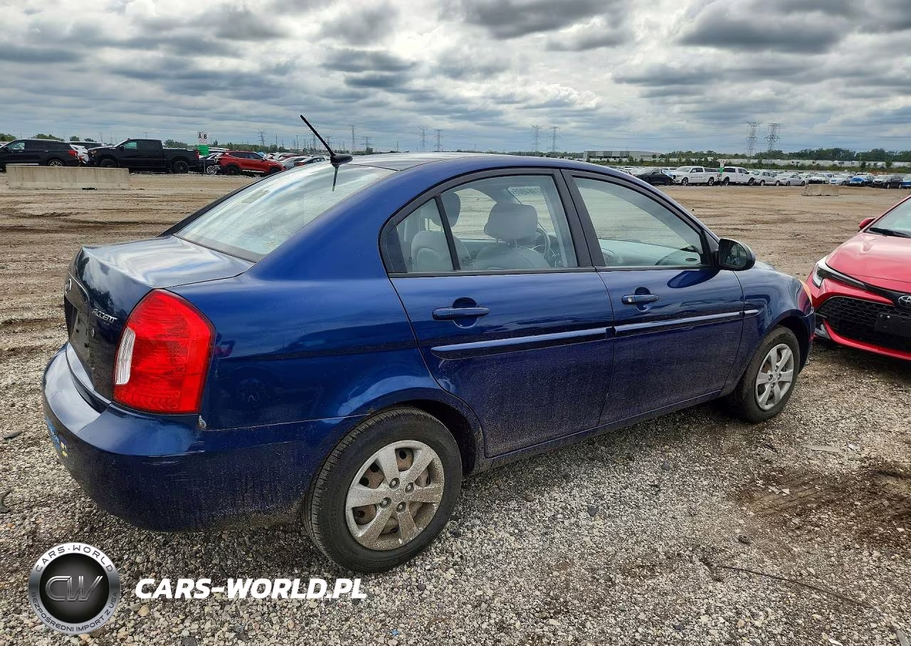 2009 Hyundai Accent Gls VIN:KMHCN46C39U314962 - 3