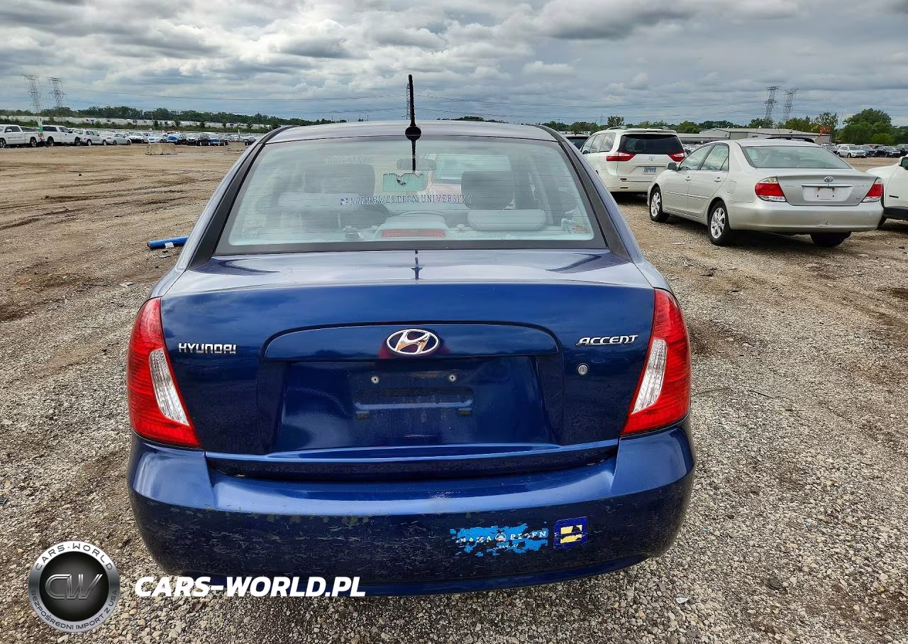 2009 Hyundai Accent Gls VIN:KMHCN46C39U314962 - 6