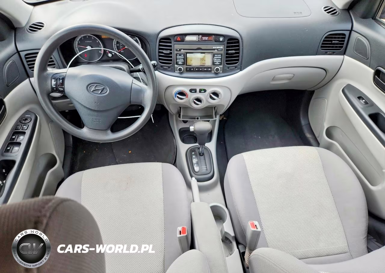 2009 Hyundai Accent Gls VIN:KMHCN46C39U314962 - 8