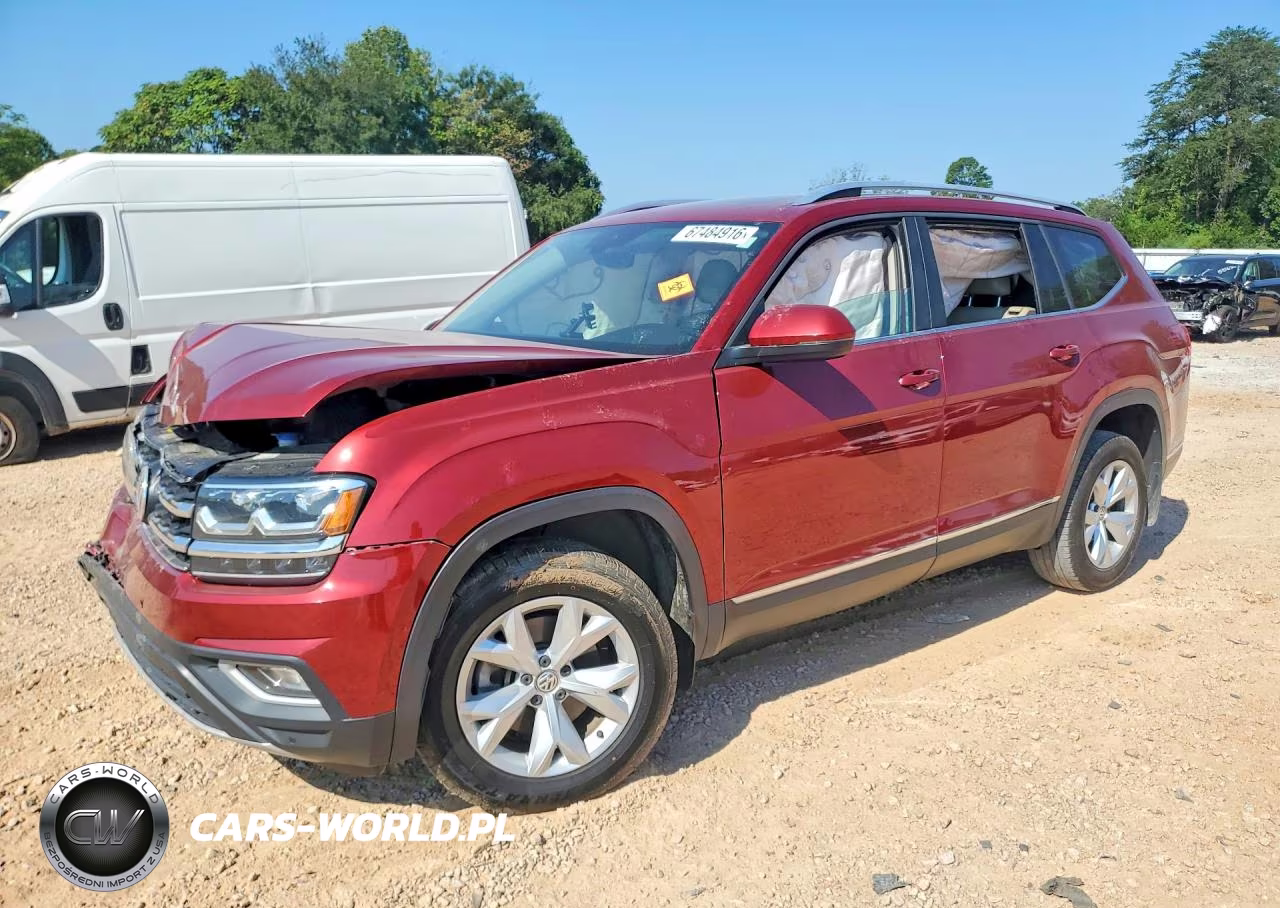 2018 Volkswagen Atlas Sel VIN:1V2ER2CA6JC539569 - 1