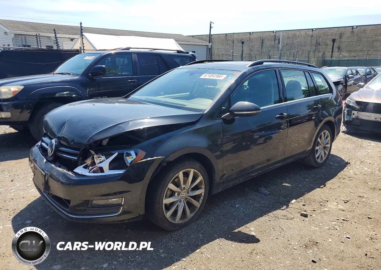 2017 Volkswagen Golf Sportwagen S VIN:3VWC17AU5HM503744 - 1