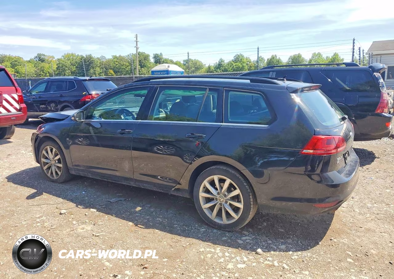 2017 Volkswagen Golf Sportwagen S VIN:3VWC17AU5HM503744 - 2