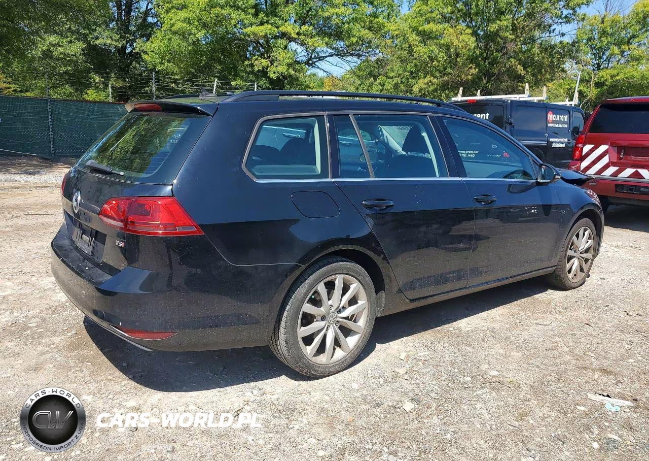 2017 Volkswagen Golf Sportwagen S VIN:3VWC17AU5HM503744 - 3