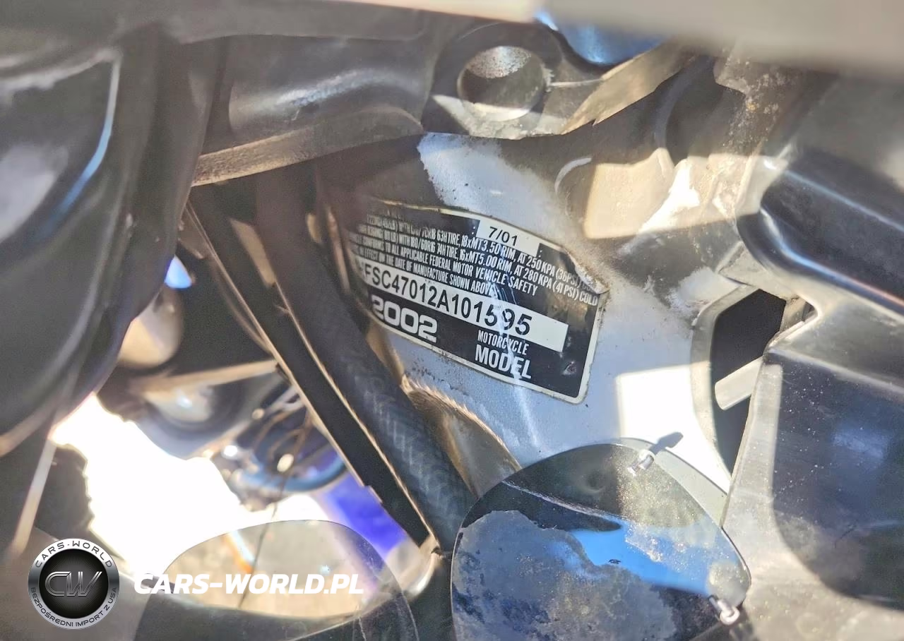 2002 Honda Gl1800 VIN:1HFSC47012A101595 - 8