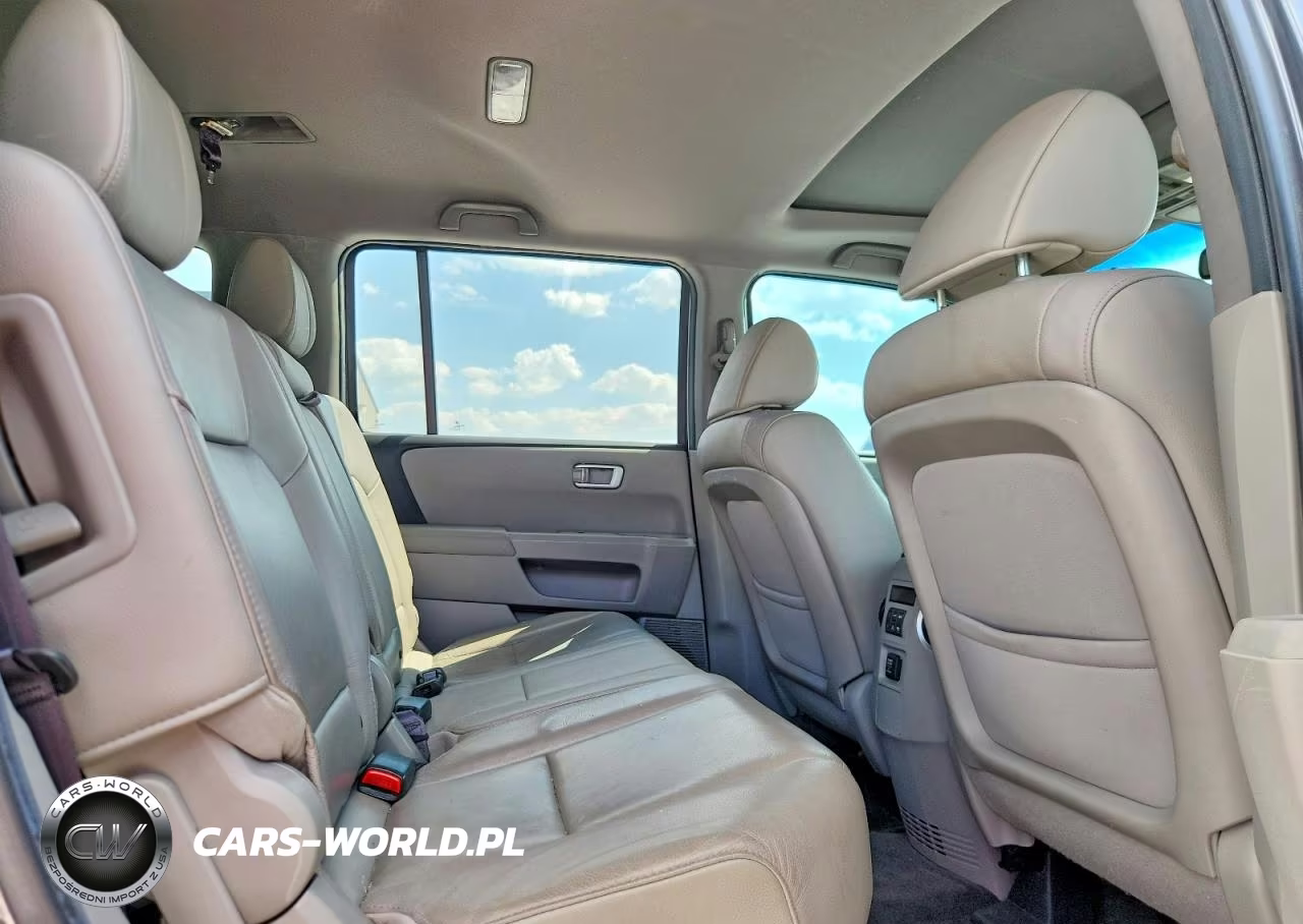 2012 Honda Pilot Exl VIN:5FNYF3H50CB017339 - 11