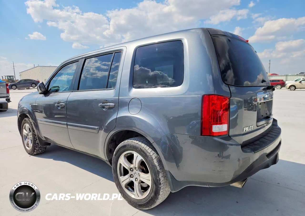 2012 Honda Pilot Exl VIN:5FNYF3H50CB017339 - 2