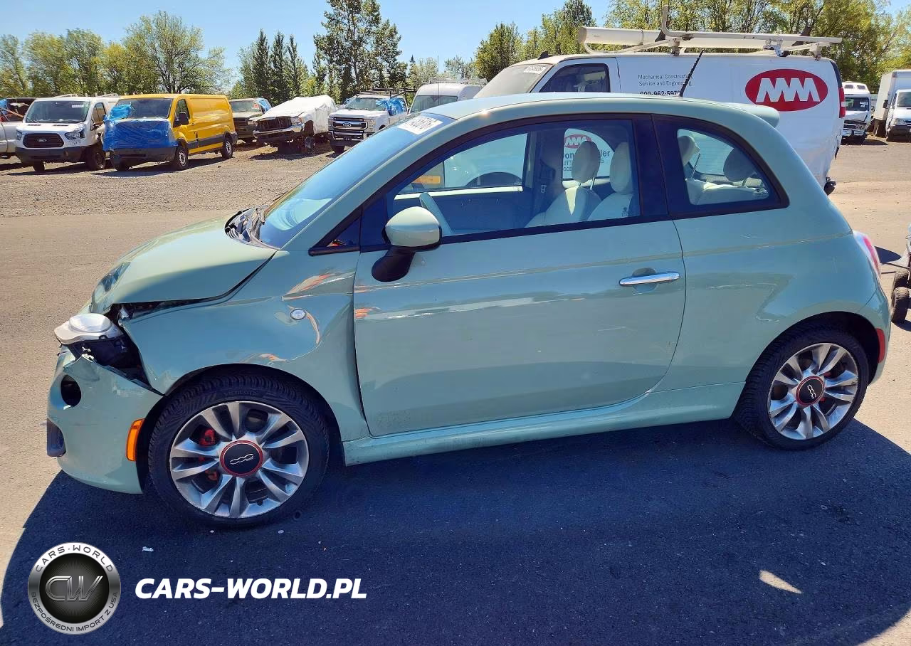 2015 Fiat 500 Sport VIN:3C3CFFBR5FT648184 - 1