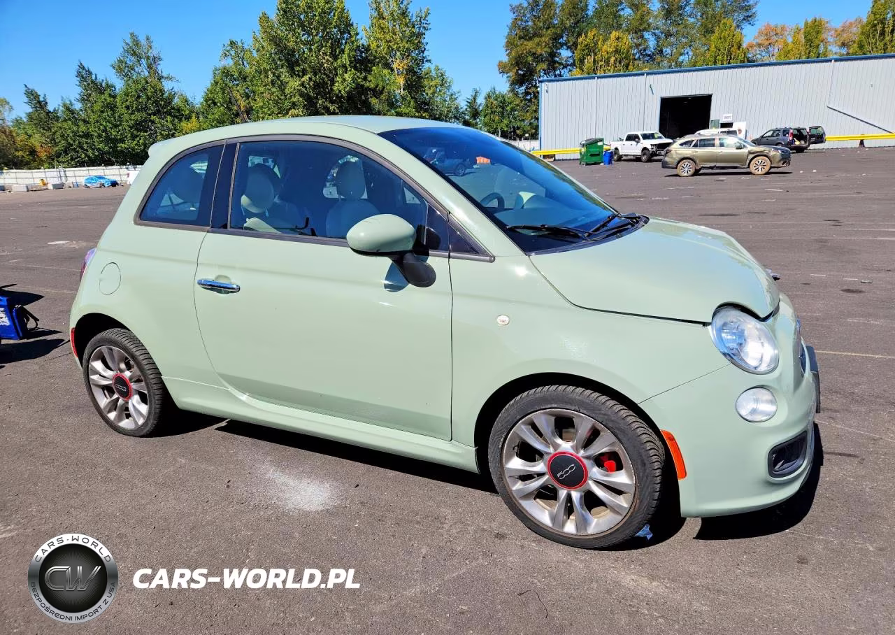 2015 Fiat 500 Sport VIN:3C3CFFBR5FT648184 - 4