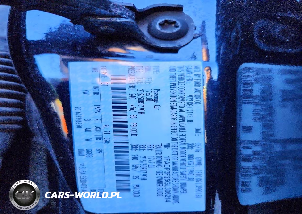 2016 Ford Focus Se VIN:1FADP3F25GL306214 - 12