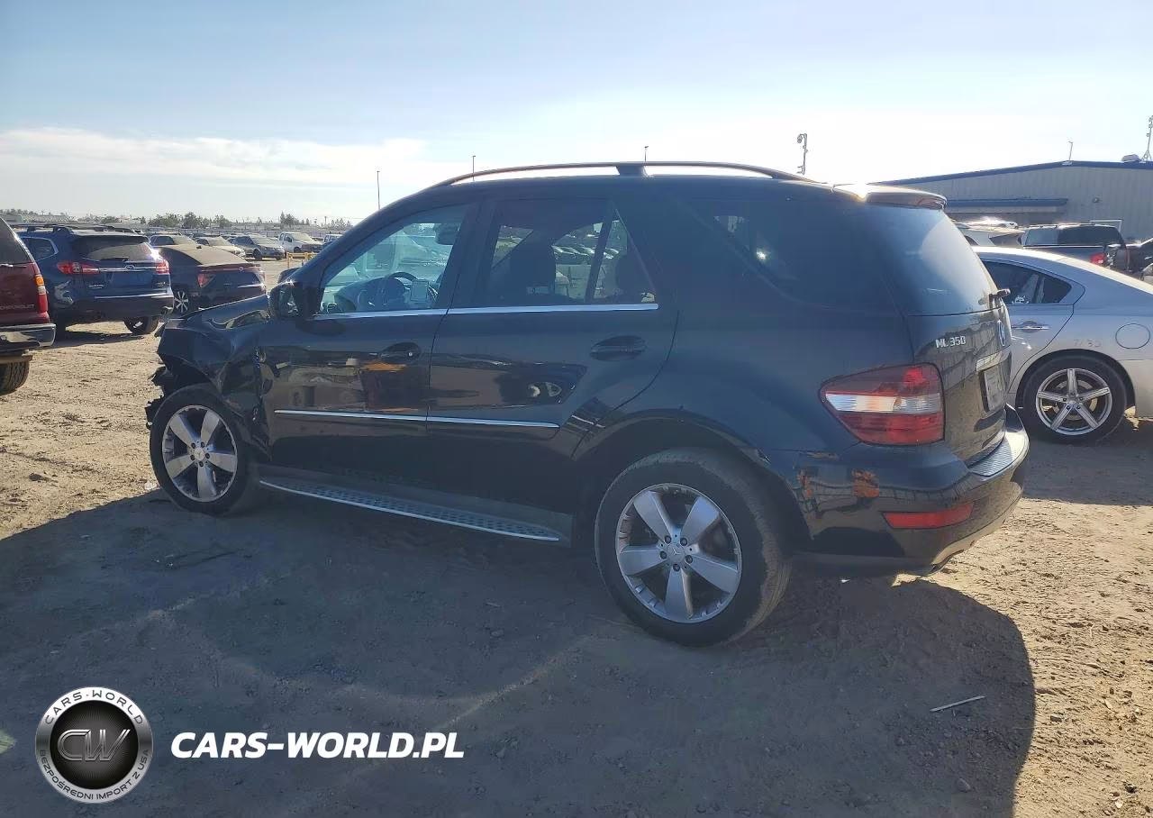 2010 Mercedes-Benz Ml 350 VIN:4JGBB5GB3AA554390 - 2