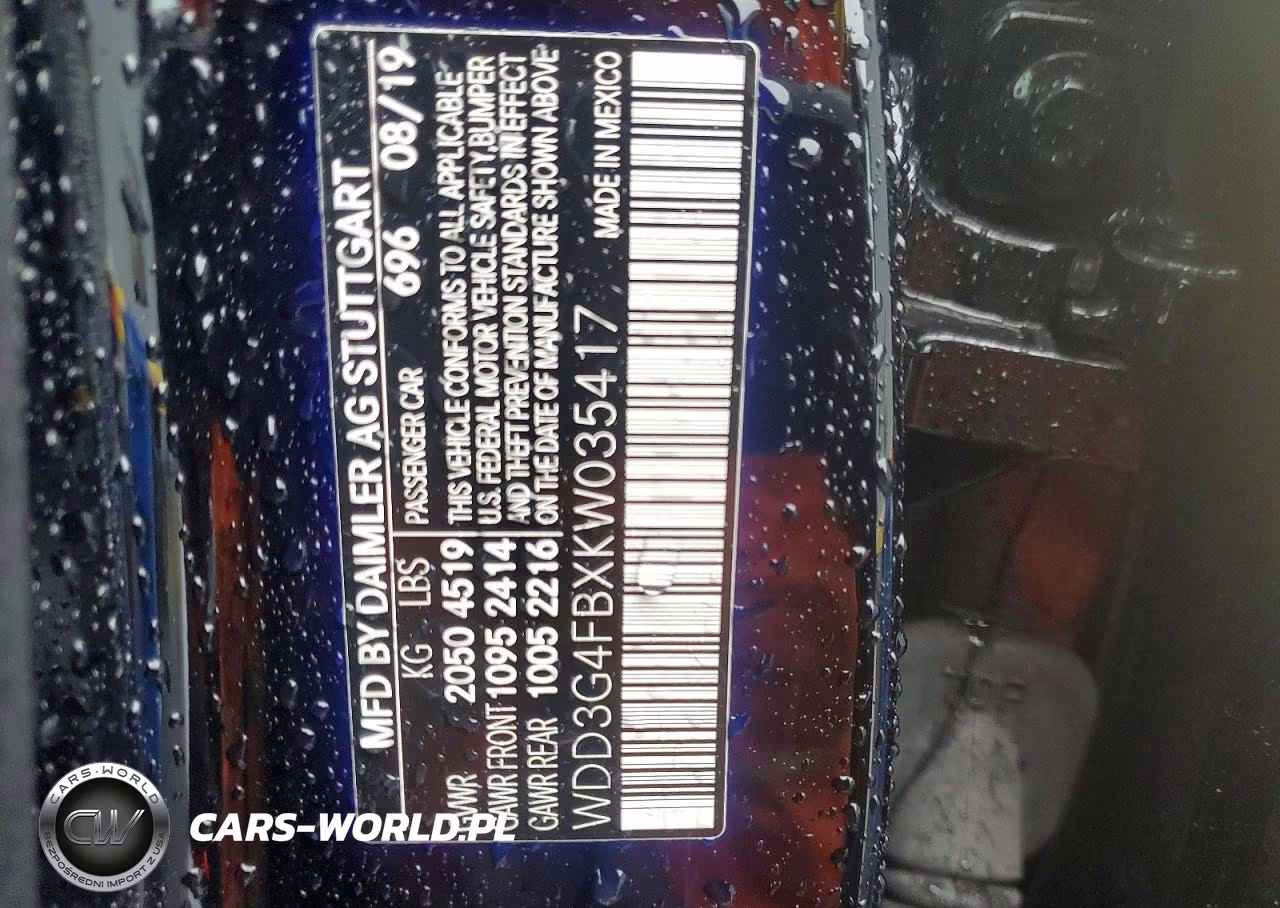 2019 Mercedes-Benz A 220 4Matic VIN:WDD3G4FBXKW035417 - 12