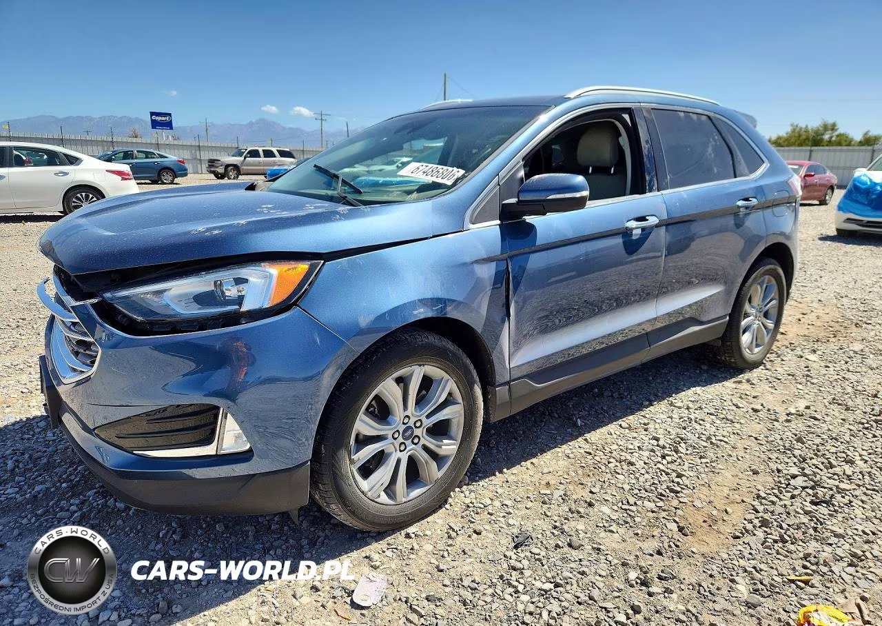 2019 Ford Edge Titanium VIN:2FMPK4K96KBC49797 - 1