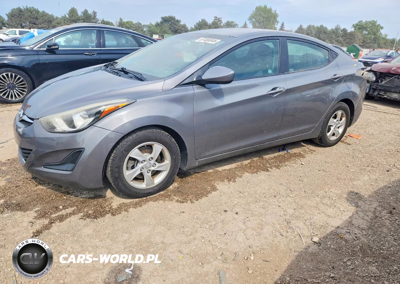 2014 Hyundai Elantra Se VIN:5NPDH4AE4EH455682 - 1