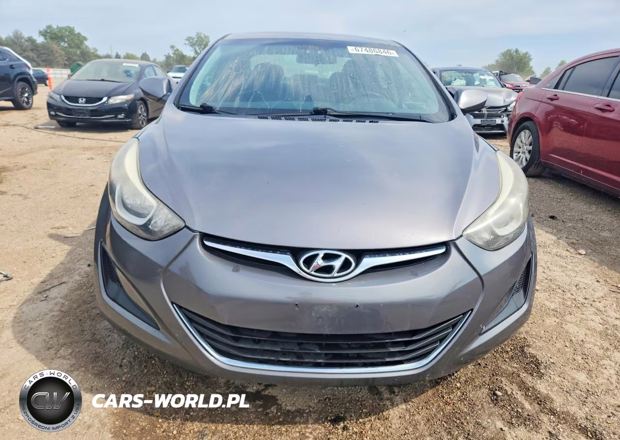 2014 Hyundai Elantra Se VIN:5NPDH4AE4EH455682 - 5
