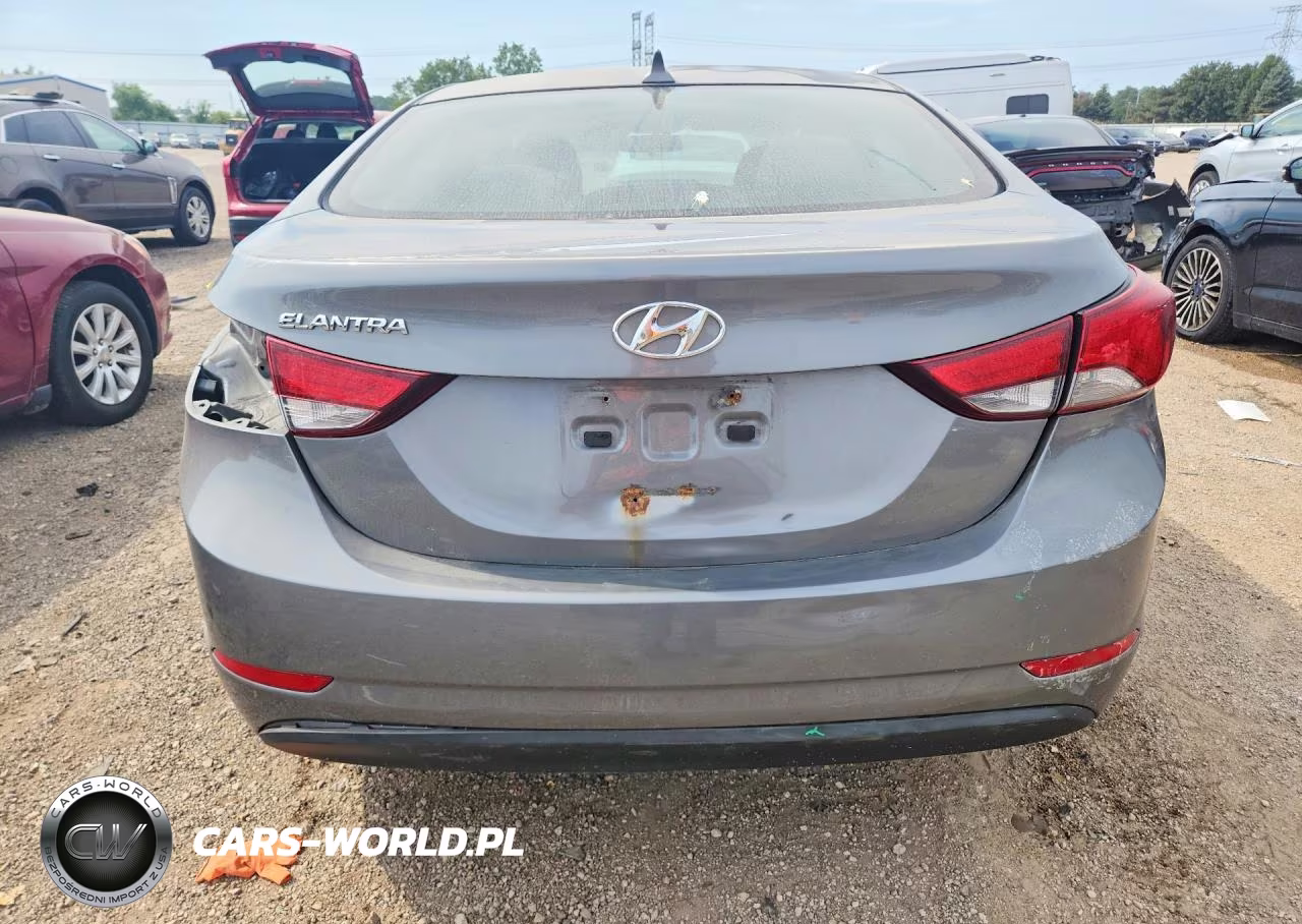 2014 Hyundai Elantra Se VIN:5NPDH4AE4EH455682 - 6