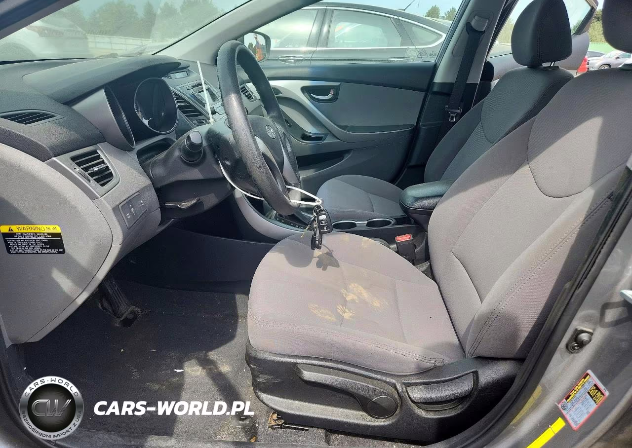 2014 Hyundai Elantra Se VIN:5NPDH4AE4EH455682 - 7