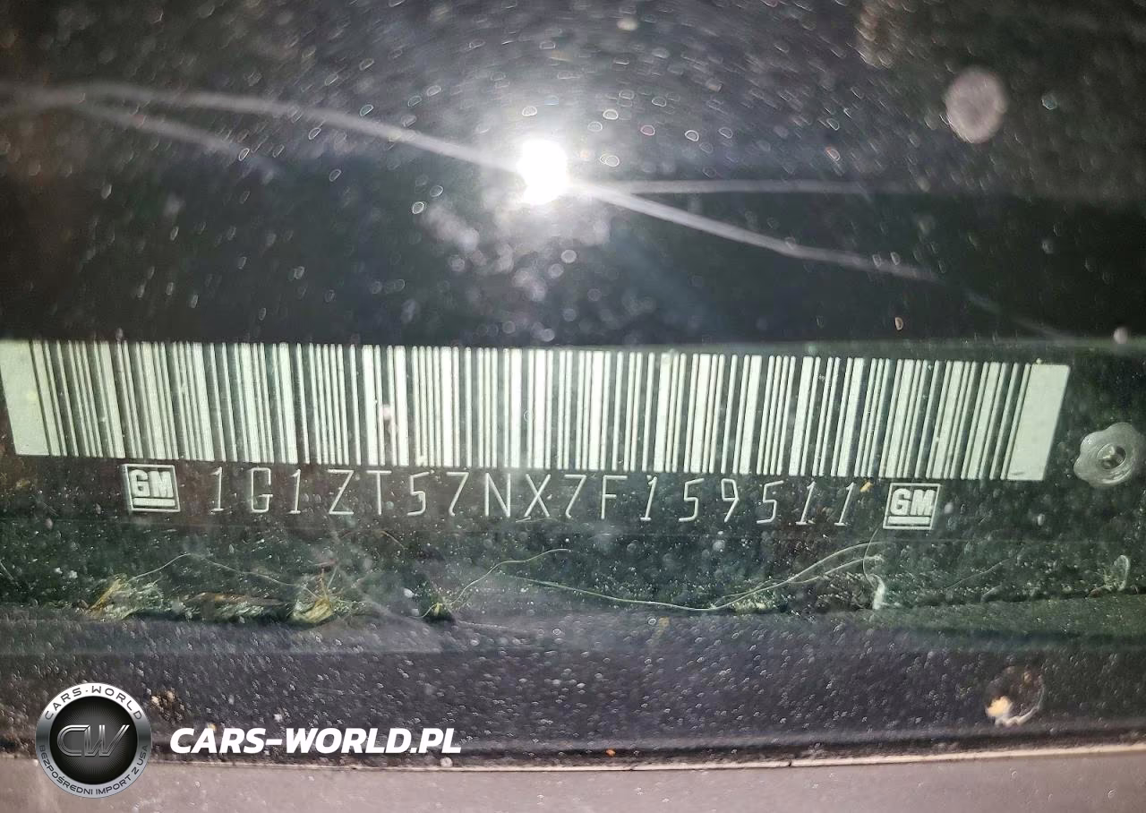 2007 Chevrolet Malibu Lt VIN:1G1ZT57NX7F159511 - 12