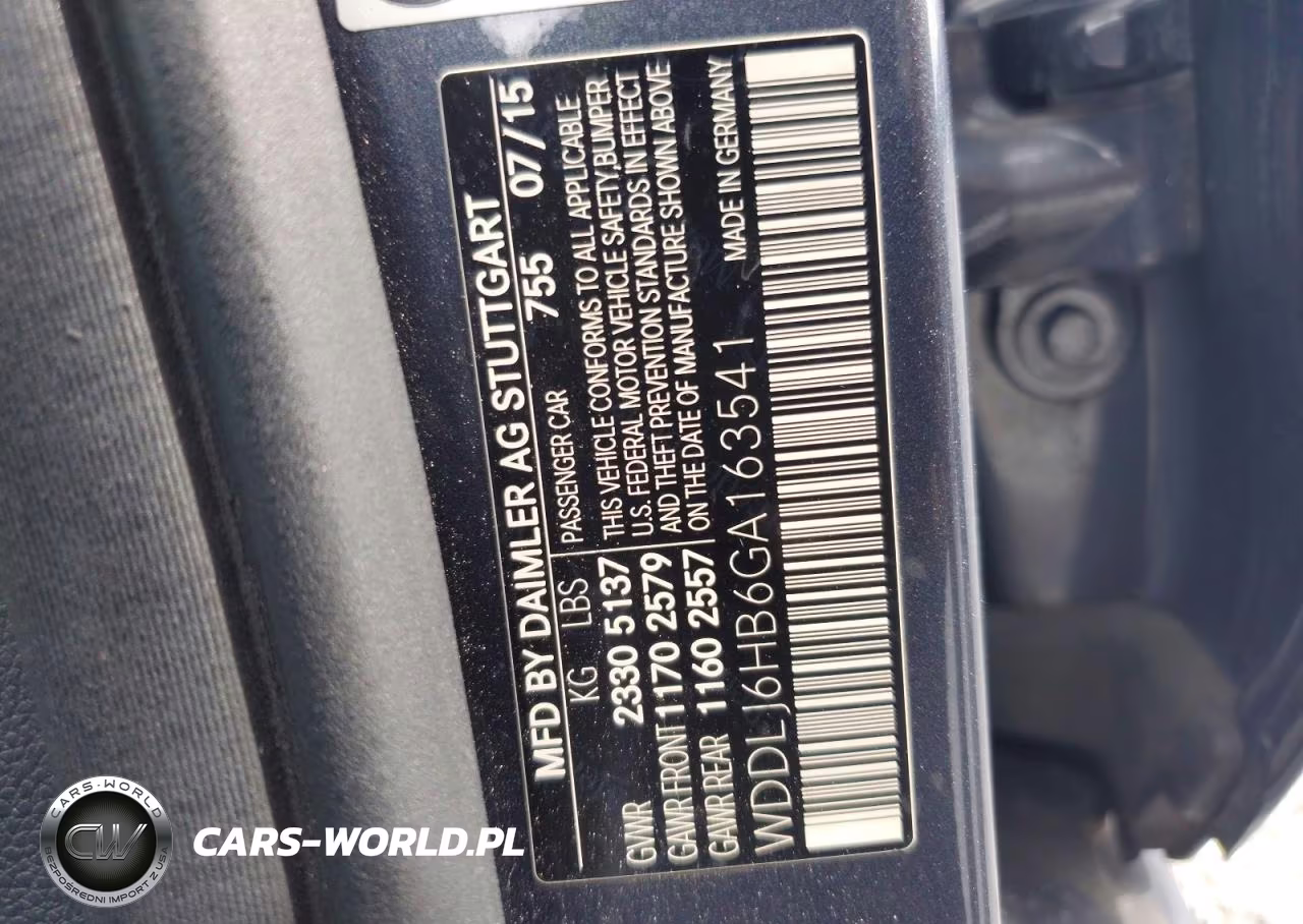 2016 Mercedes-Benz Cls 400 4Matic VIN:WDDLJ6HB6GA163541 - 12