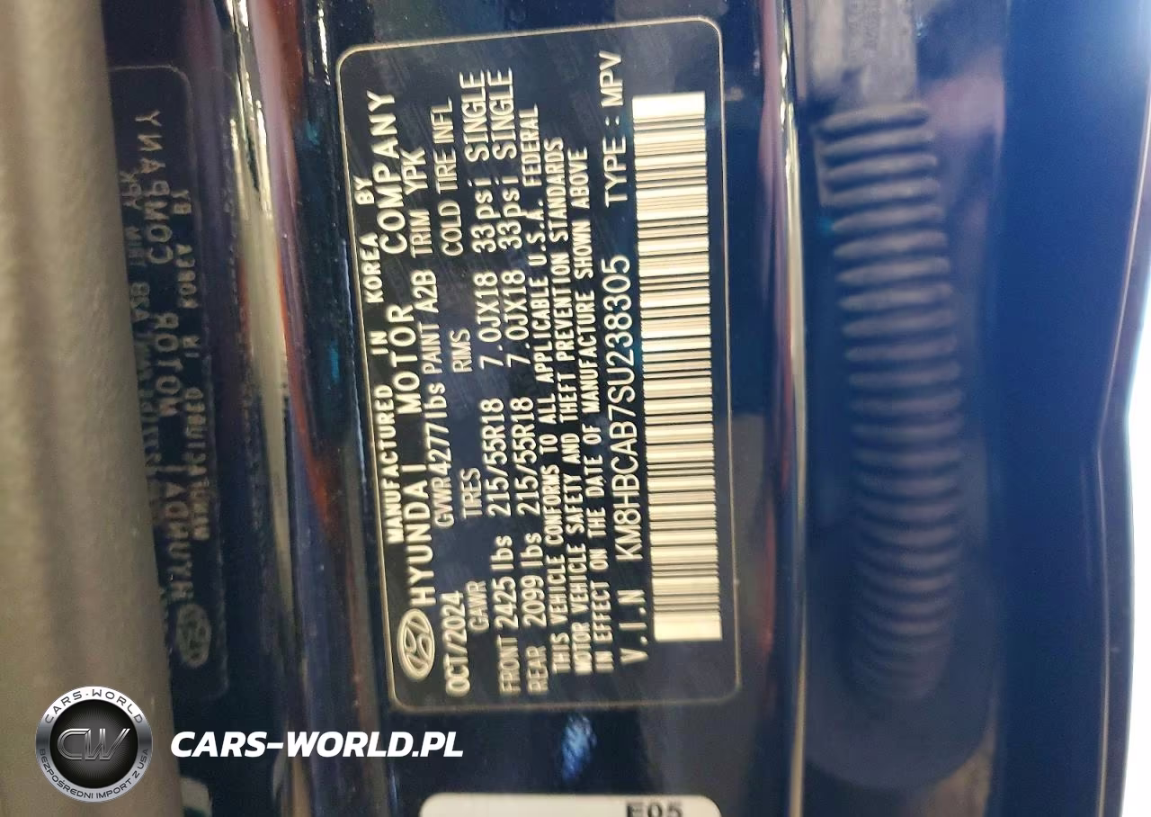 2025 Hyundai Kona Sel VIN:KM8HBCAB7SU238305 - 13