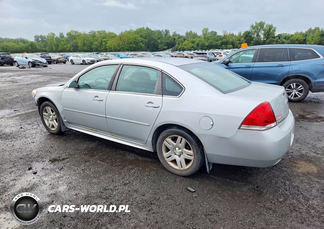 2012 Chevrolet Impala Lt VIN:2G1WG5E36C1187297 - 2