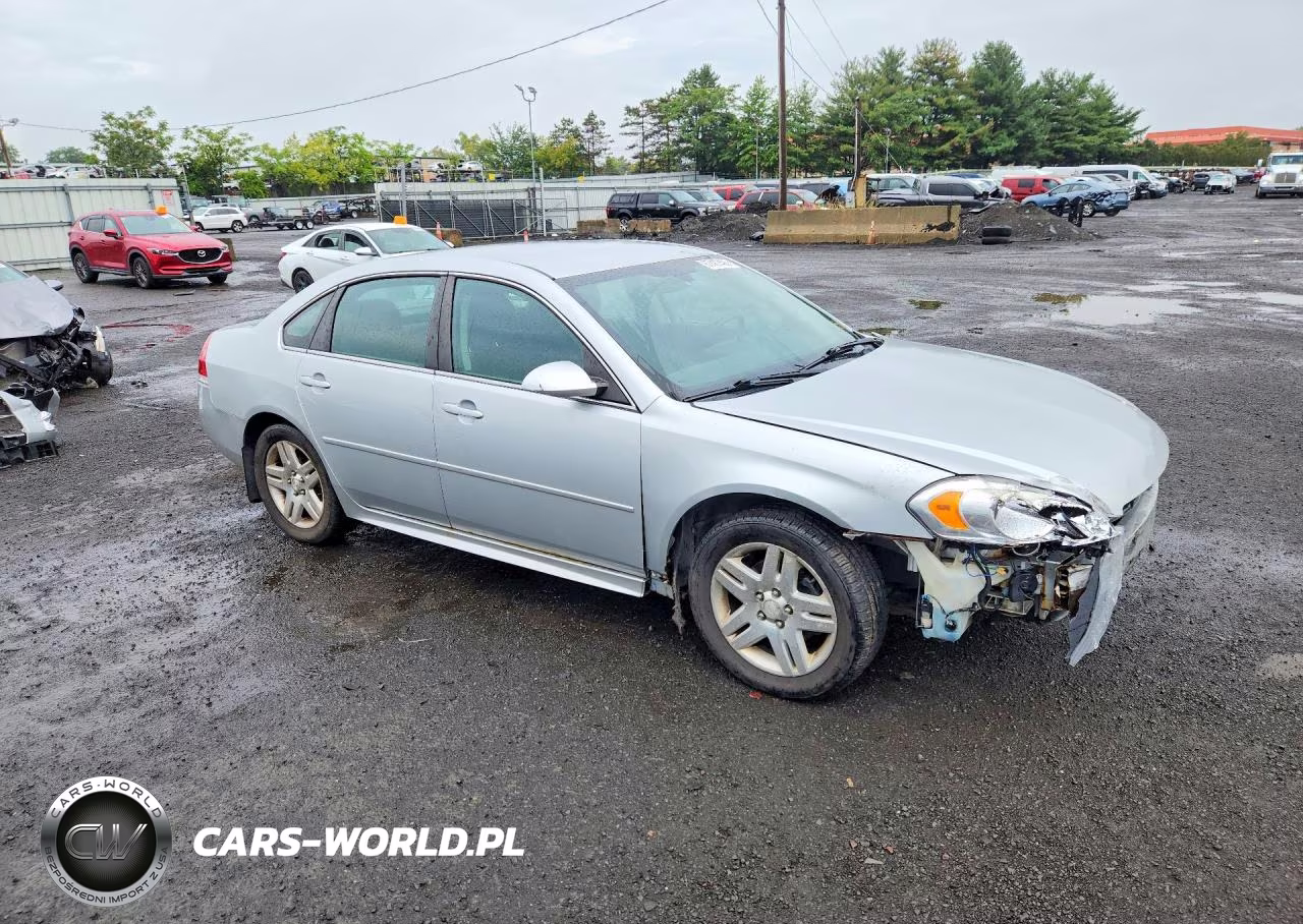 2012 Chevrolet Impala Lt VIN:2G1WG5E36C1187297 - 4