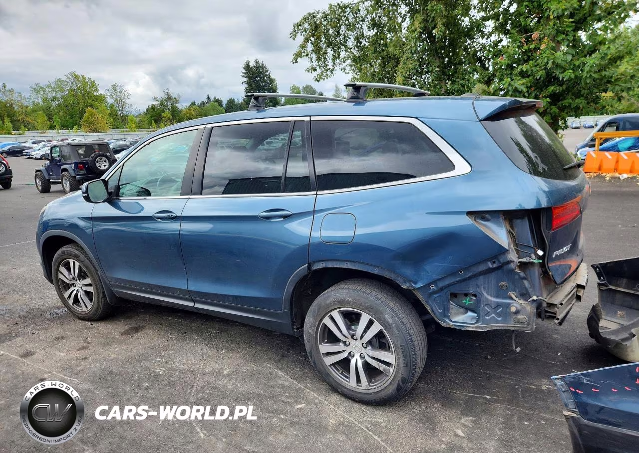 2017 Honda Pilot Exl VIN:5FNYF6H57HB066966 - 2