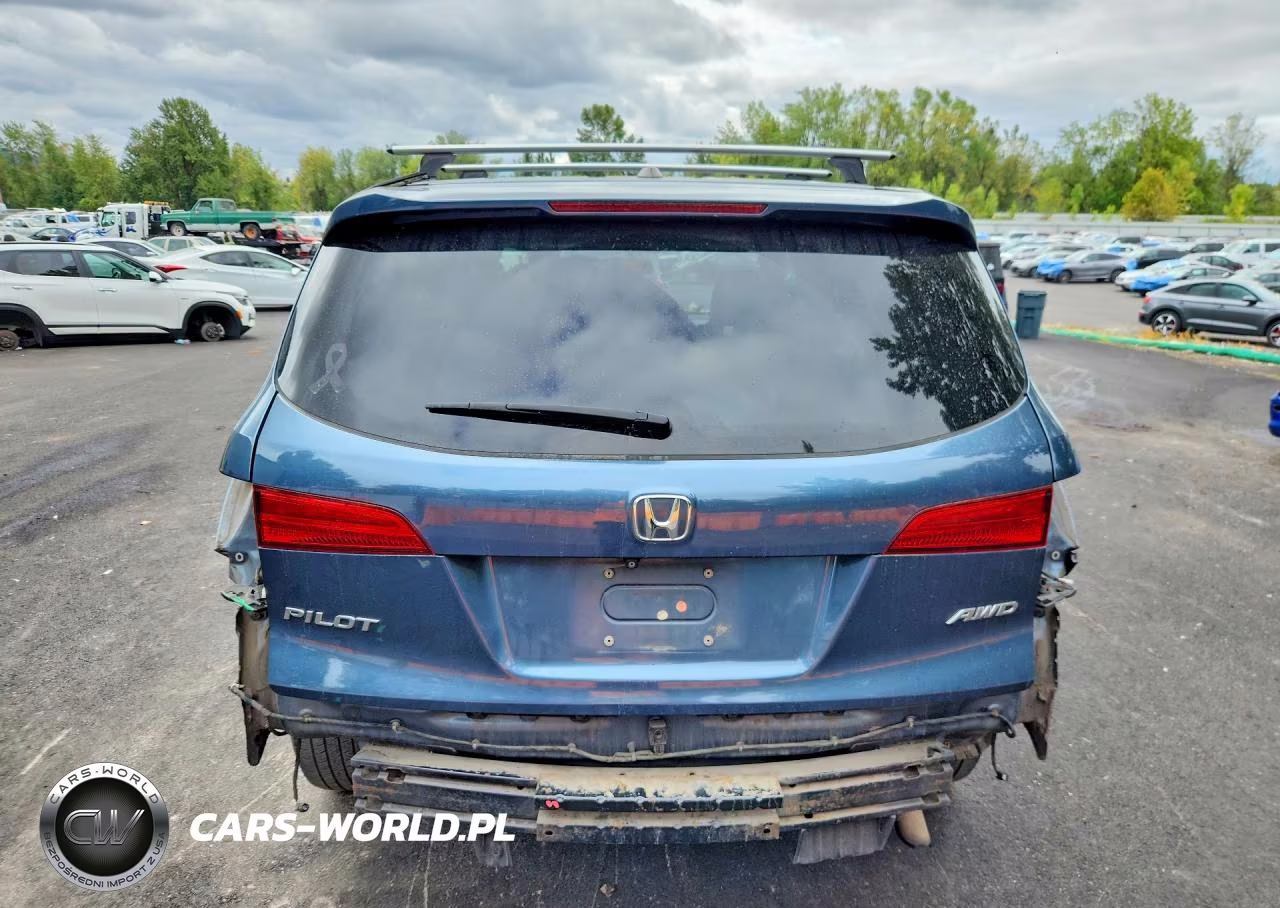 2017 Honda Pilot Exl VIN:5FNYF6H57HB066966 - 6