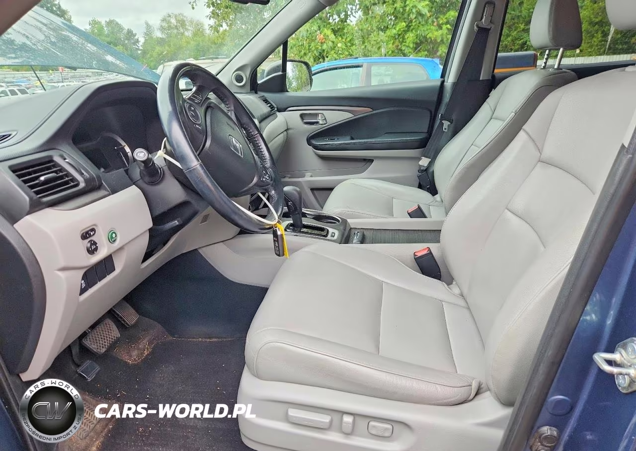 2017 Honda Pilot Exl VIN:5FNYF6H57HB066966 - 7