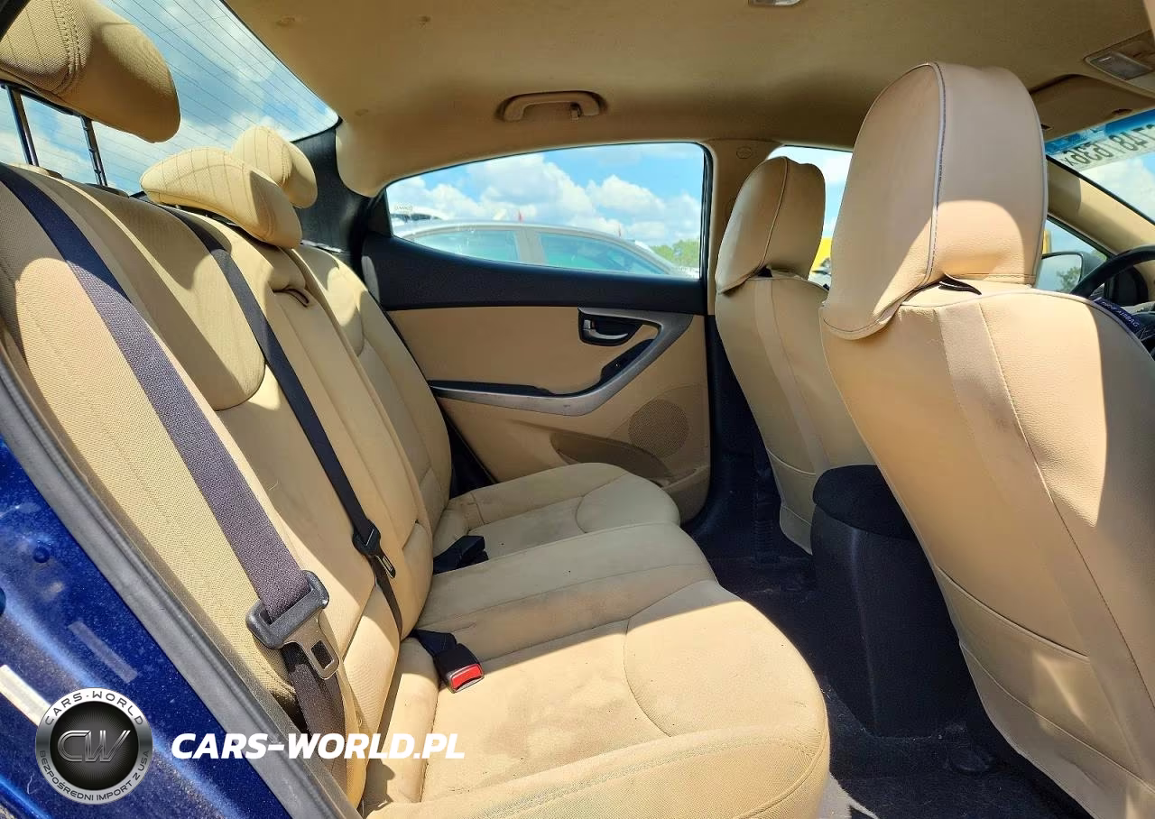 2013 Hyundai Elantra Gls VIN:KMHDH4AE5DU554396 - 10