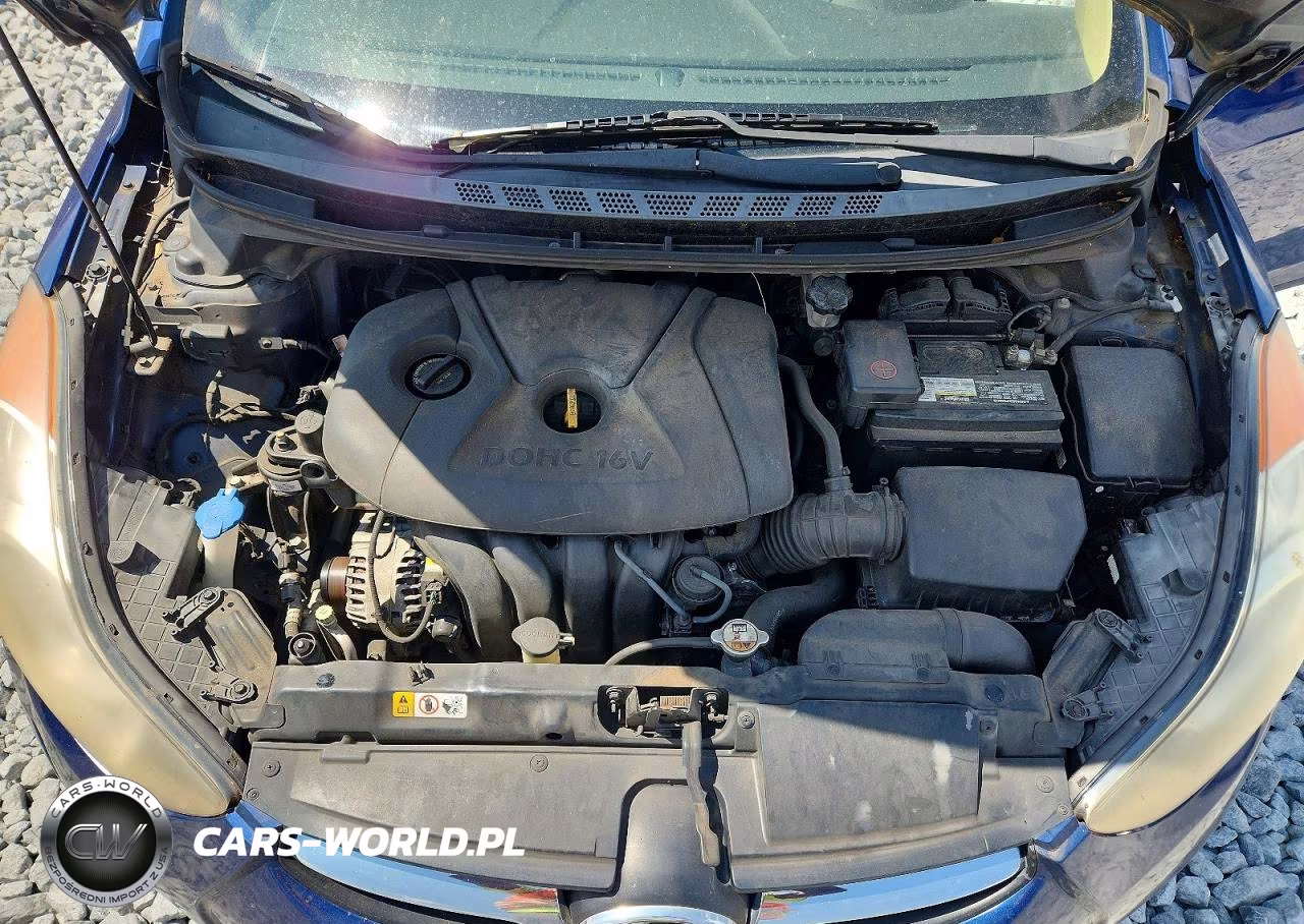 2013 Hyundai Elantra Gls VIN:KMHDH4AE5DU554396 - 11