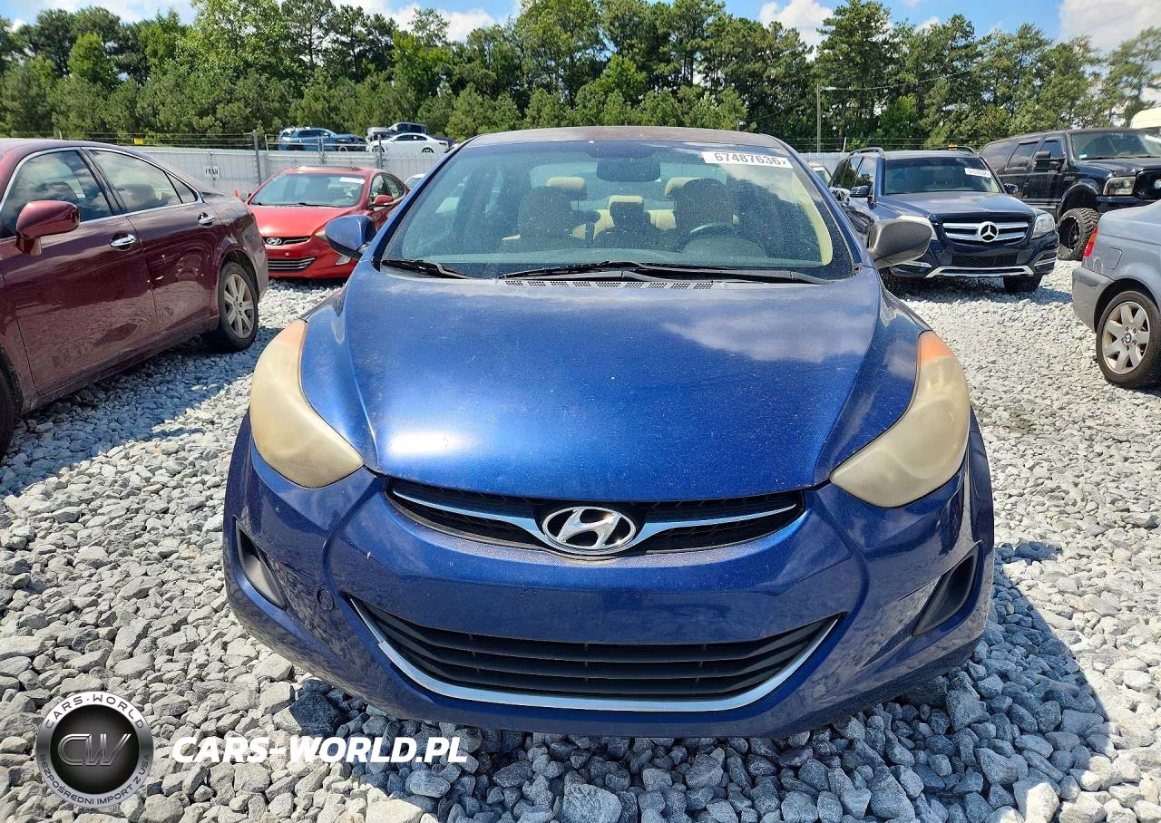 2013 Hyundai Elantra Gls VIN:KMHDH4AE5DU554396 - 5