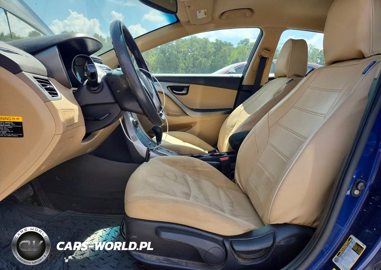 2013 Hyundai Elantra Gls VIN:KMHDH4AE5DU554396 - 7