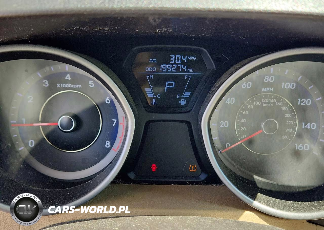 2013 Hyundai Elantra Gls VIN:KMHDH4AE5DU554396 - 9