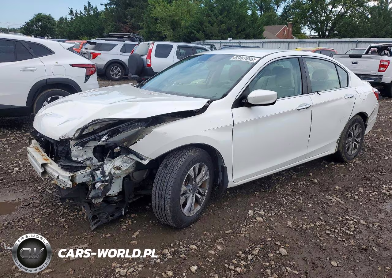 2013 Honda Accord Lx VIN:1HGCR2F39DA027845 - 1