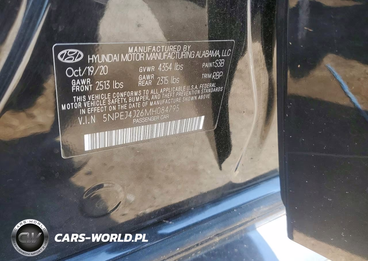 2021 Hyundai Sonata Sel Plus VIN:5NPEJ4J26MH084795 - 12
