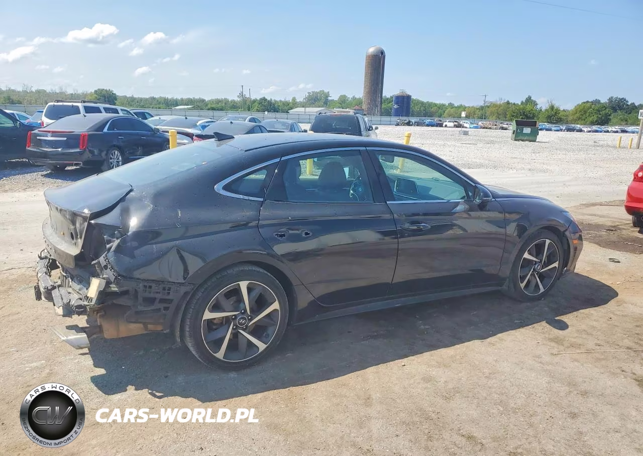 2021 Hyundai Sonata Sel Plus VIN:5NPEJ4J26MH084795 - 3