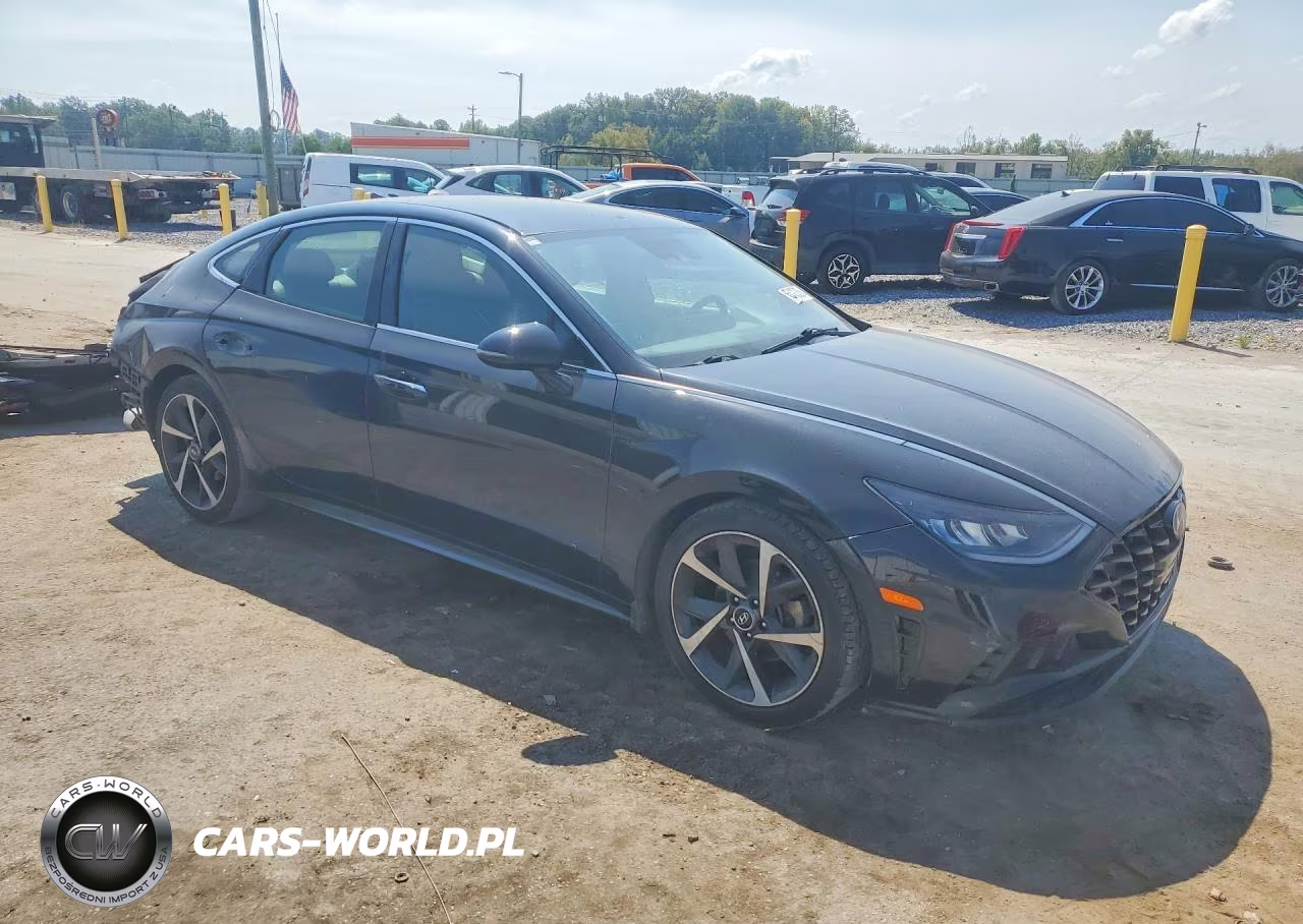 2021 Hyundai Sonata Sel Plus VIN:5NPEJ4J26MH084795 - 4