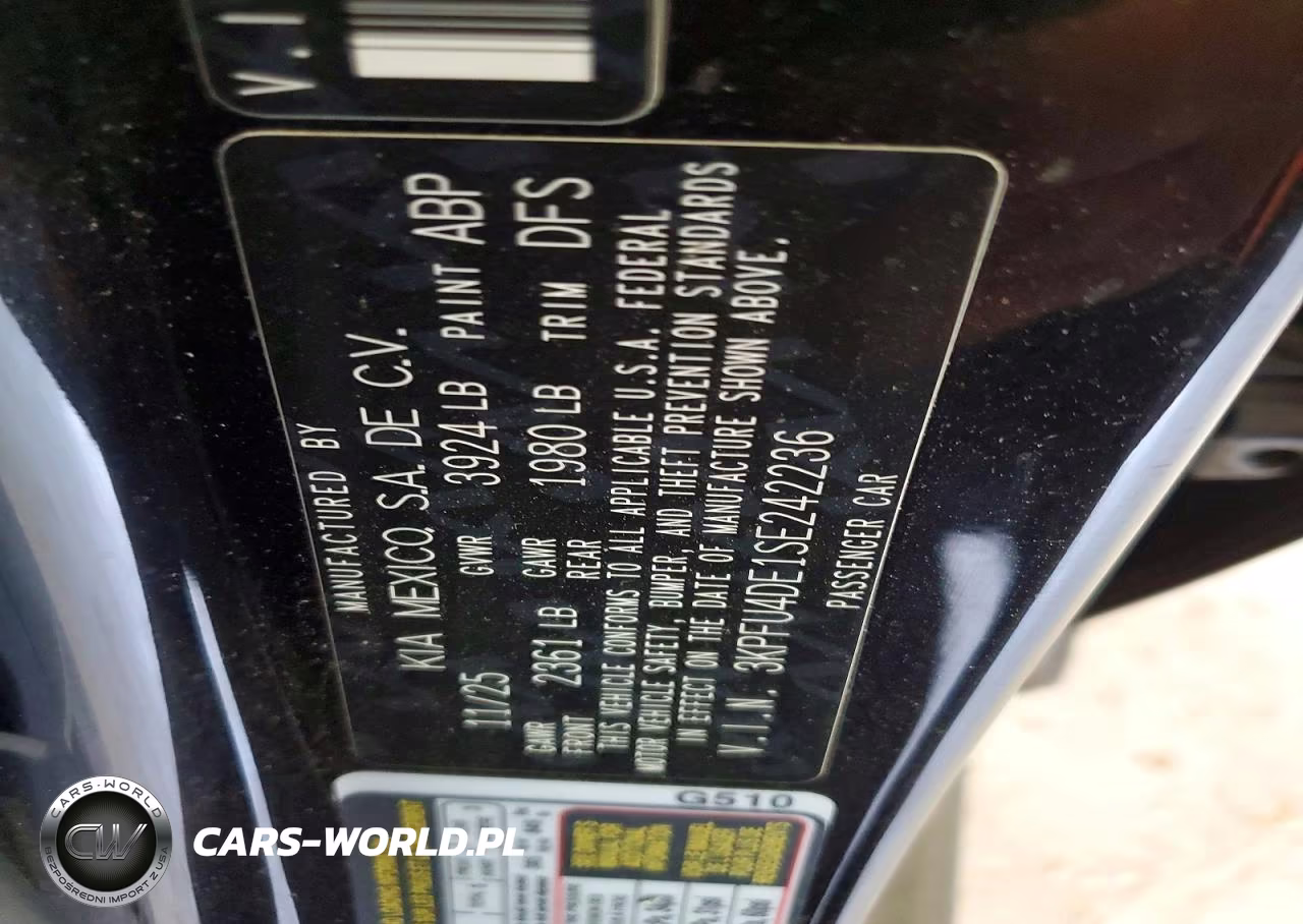 2025 Kia K4 Ex VIN:3KPFU4DE1SE242236 - 12