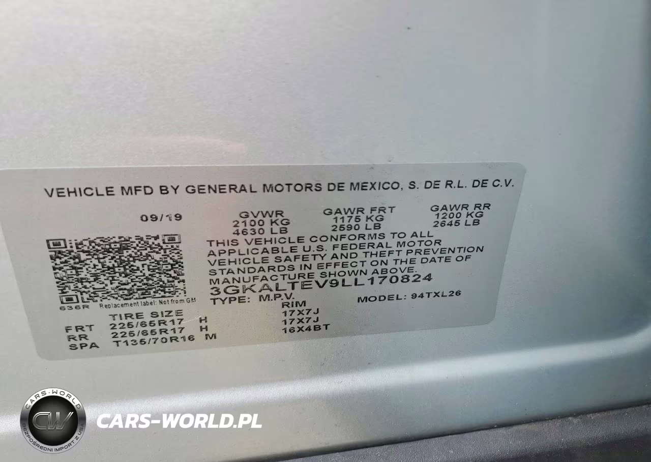 2020 GMC Terrain Sle VIN:3GKALTEV9LL170824 - 12