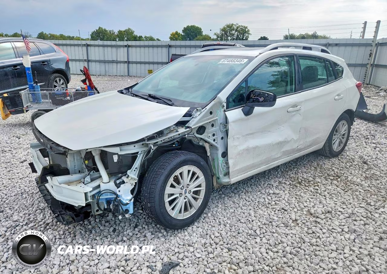 2018 Subaru Impreza Premium Plus VIN:4S3GTAD66J3702950 - 1
