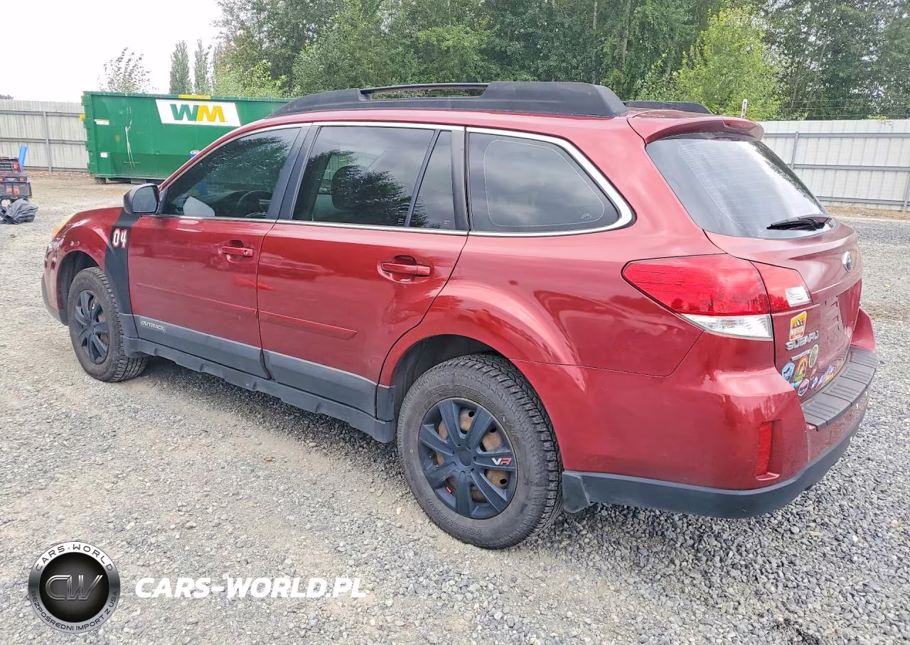 2013 Subaru Outback 2.5I VIN:4S4BRCAC6D3305513 - 2
