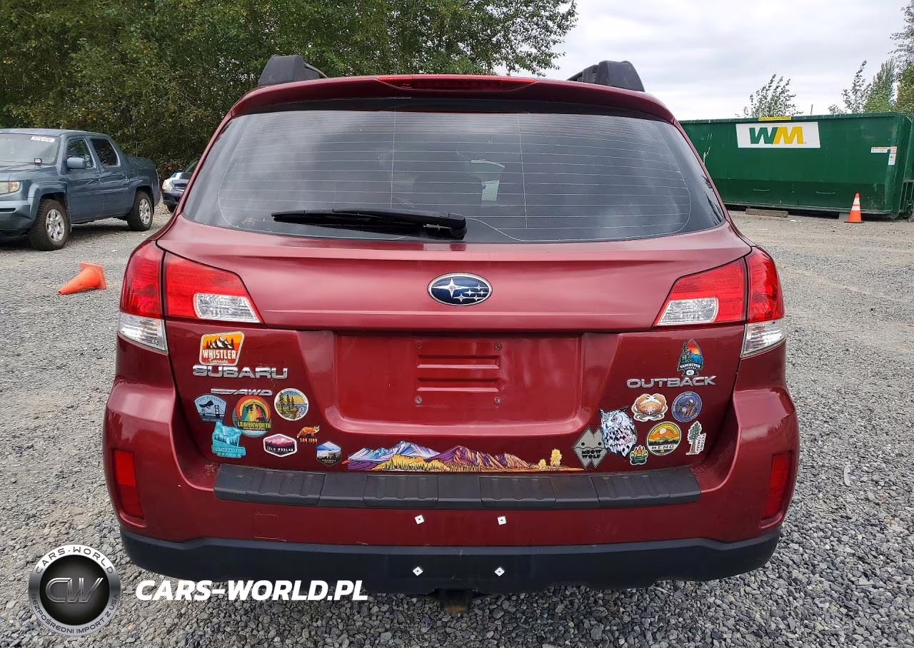 2013 Subaru Outback 2.5I VIN:4S4BRCAC6D3305513 - 6