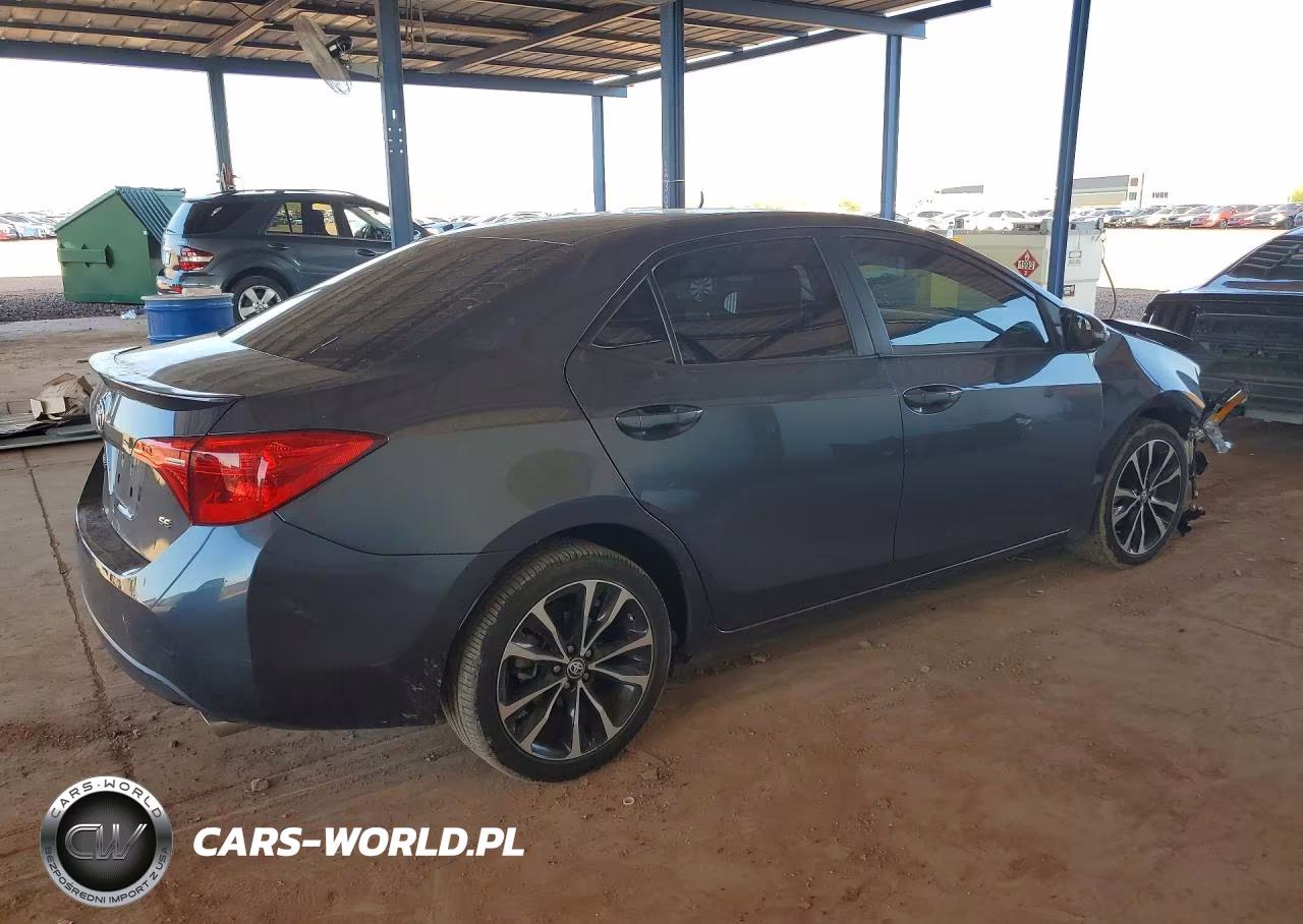 2019 Toyota Corolla Se VIN:2T1BURHE1KC209211 - 3