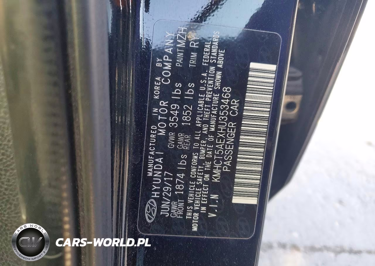 2017 Hyundai Accent Se VIN:KMHCT5AEXHU353468 - 12