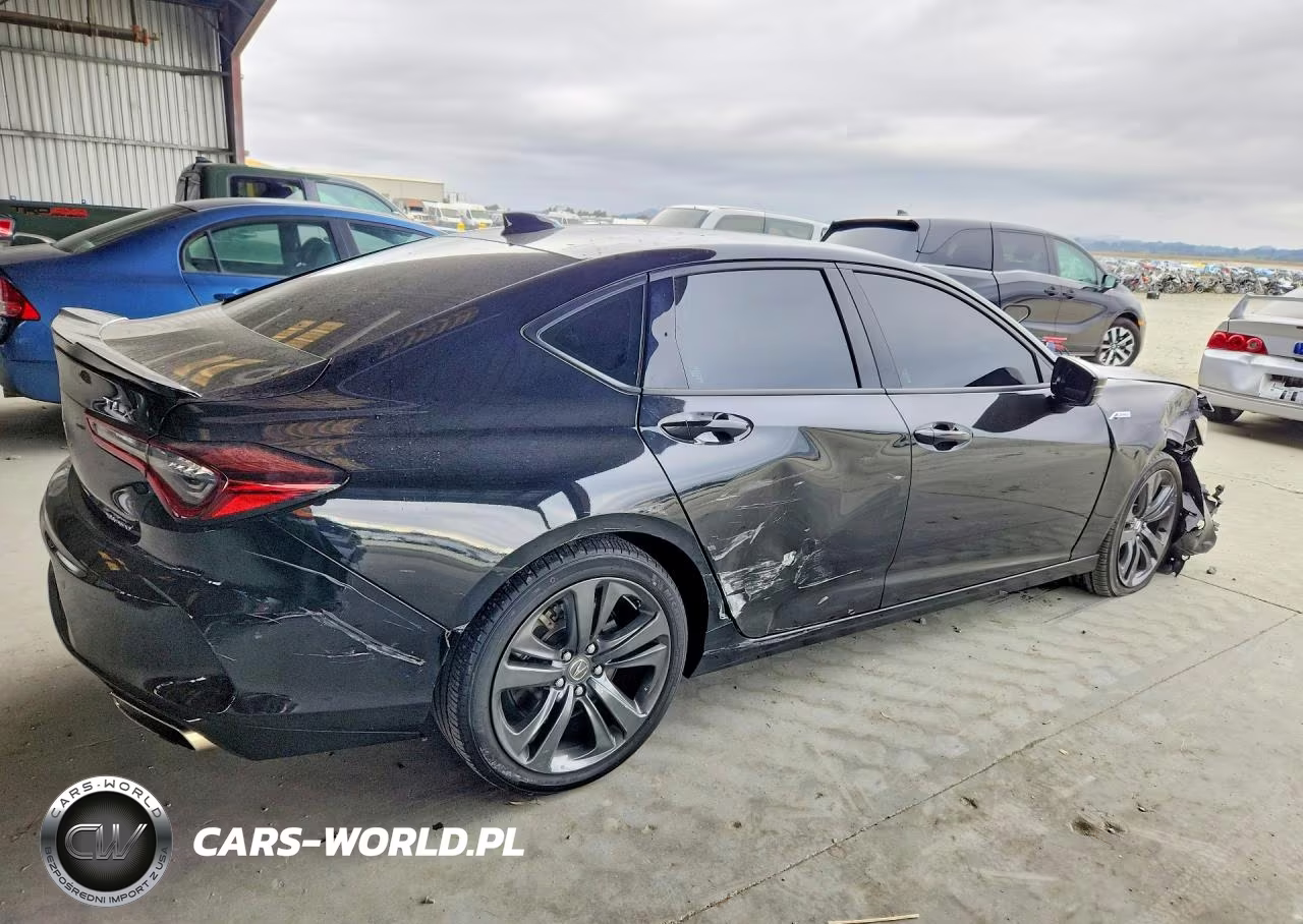 2022 Acura Tlx Tech A VIN:19UUB6F52NA001798 - 3