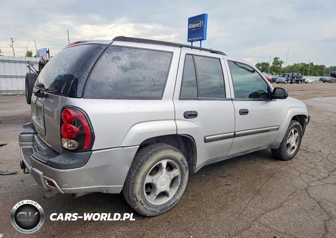 2007 Chevrolet Trailblazer Ls VIN:1GNDS13S372292280 - 3