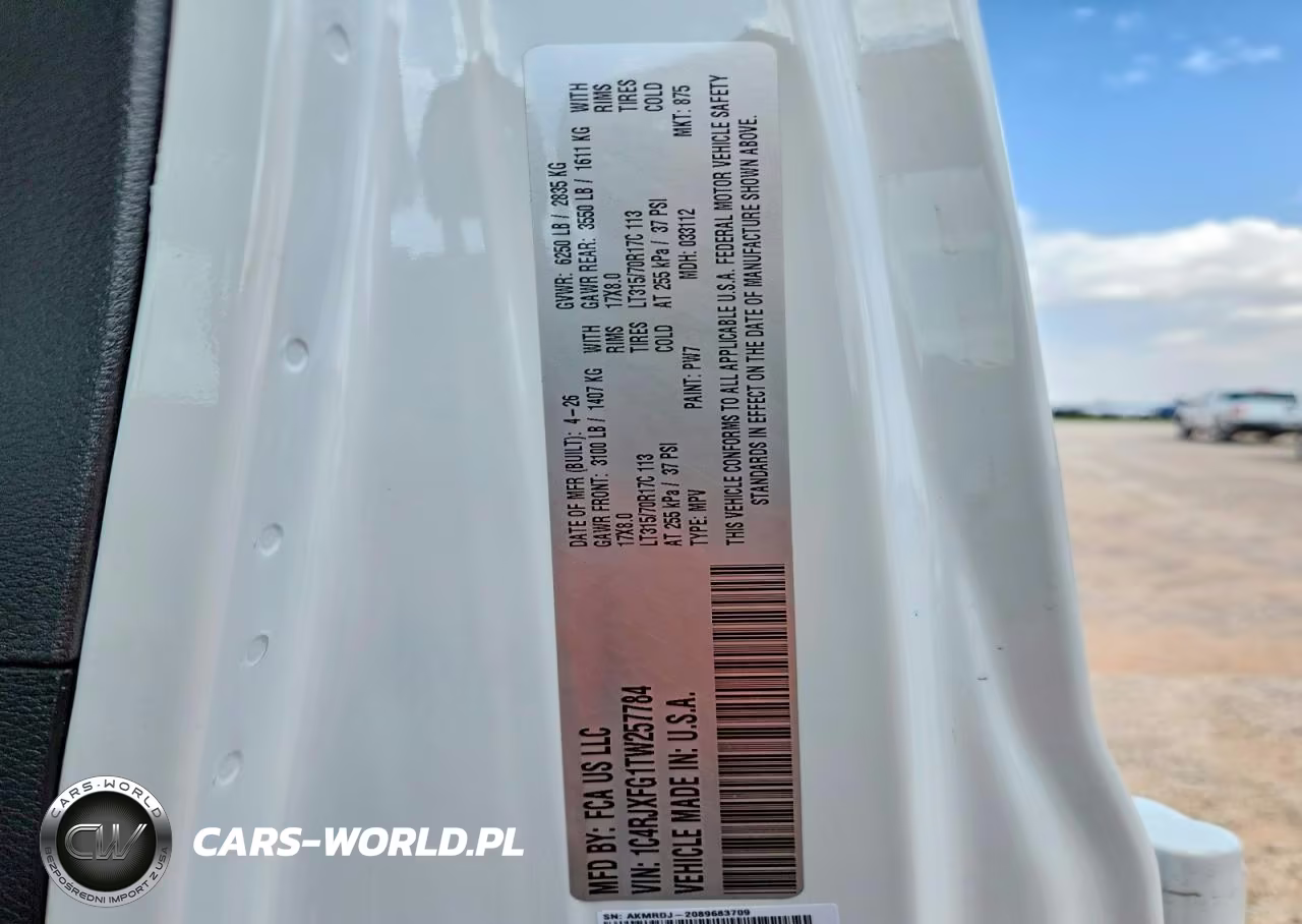2026 Jeep Wrangler Rubicon VIN:1C4RJXFG1TW257784 - 13