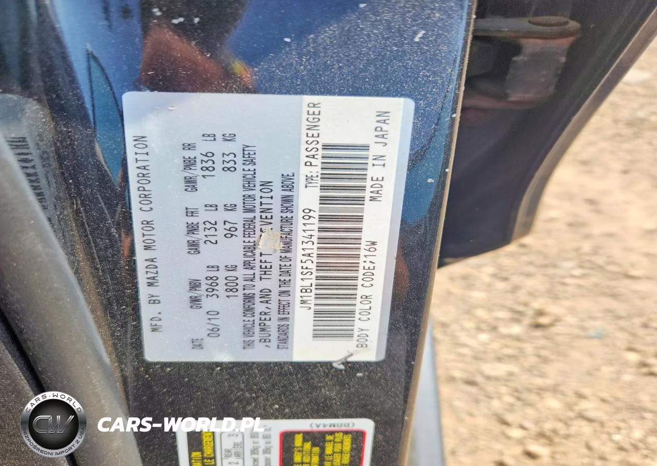 2010 Mazda 3 I VIN:JM1BL1SF5A1341199 - 12