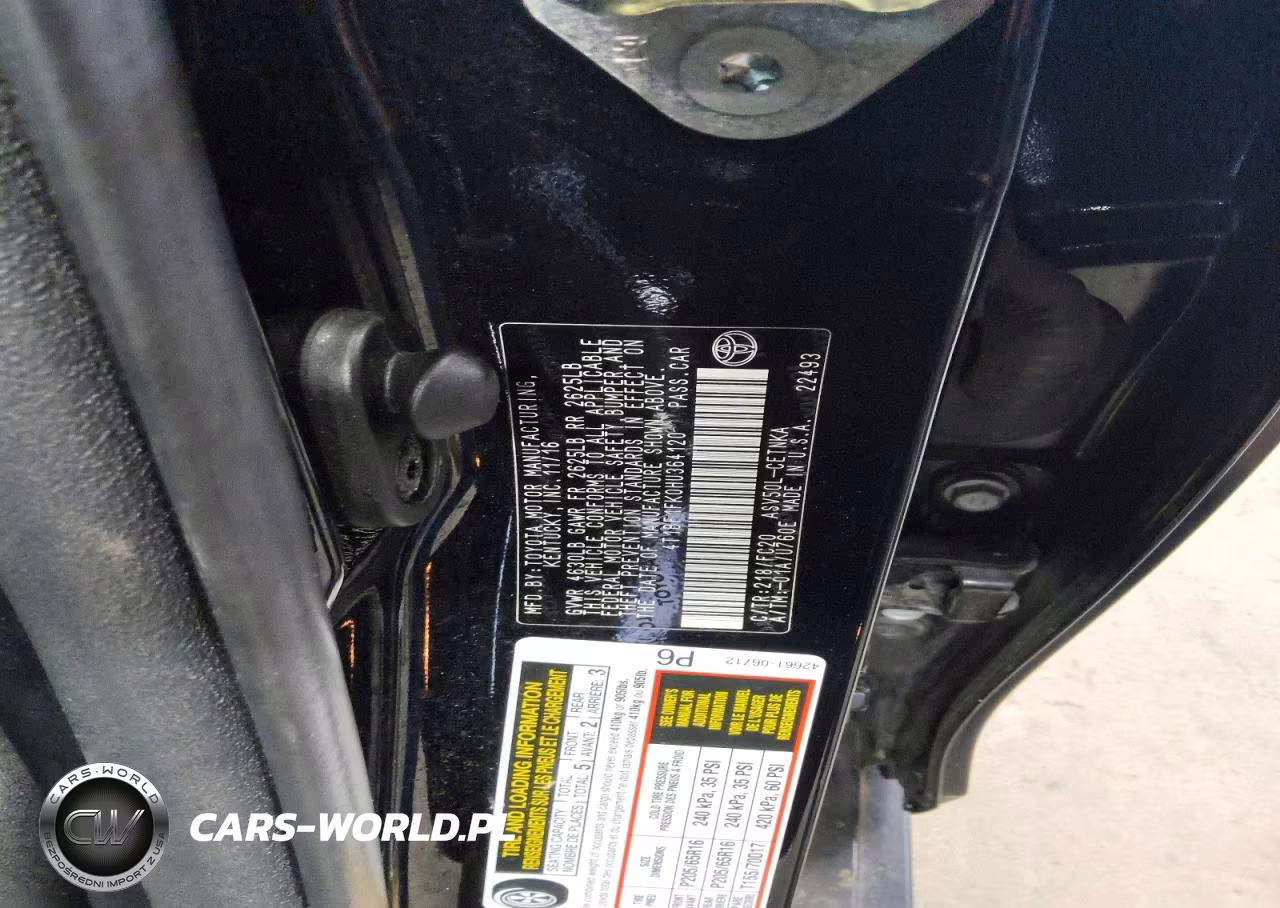 2017 Toyota Camry Le VIN:4T1BF1FK0HU364120 - 12