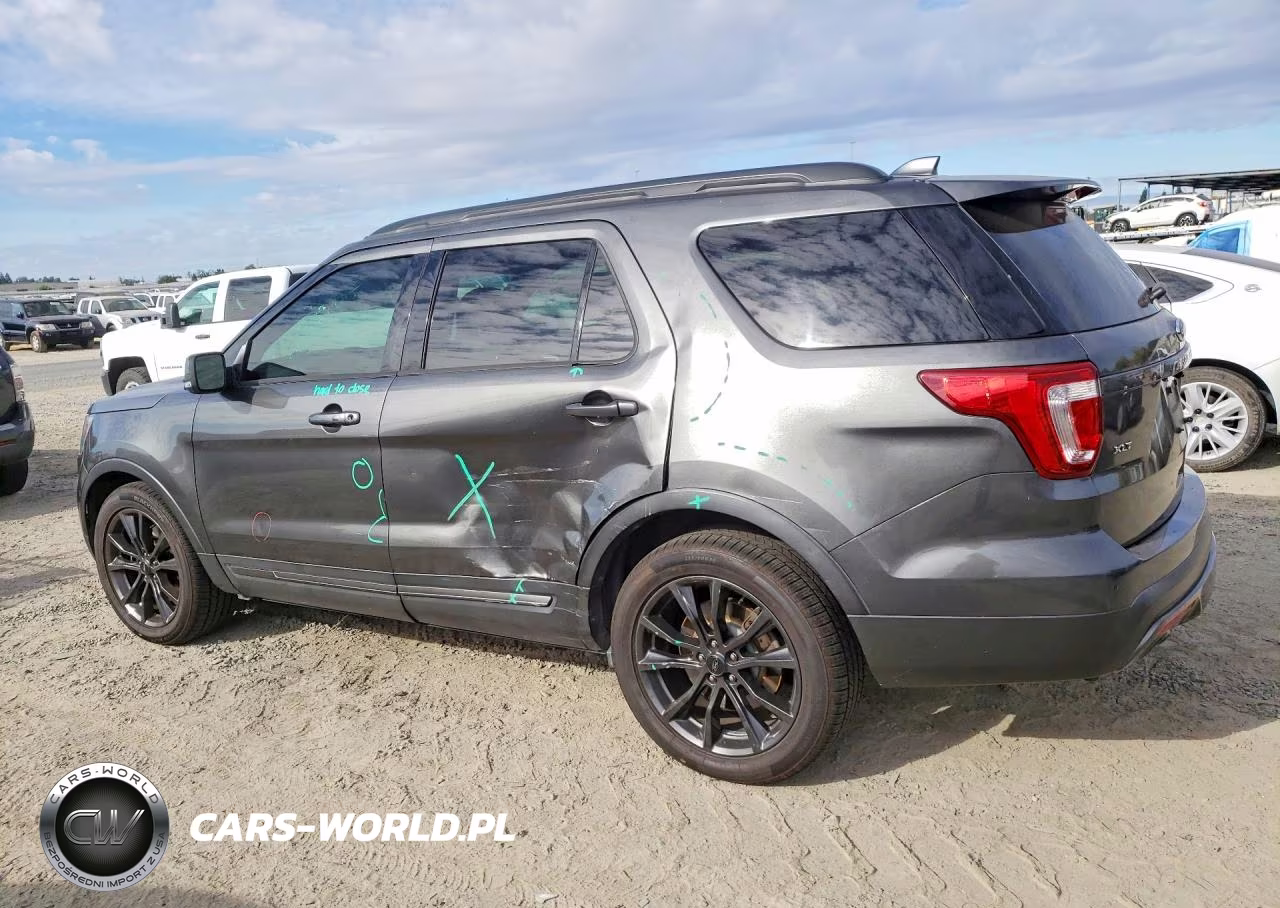 2017 Ford Explorer Xlt VIN:1FM5K7D85HGB06872 - 2
